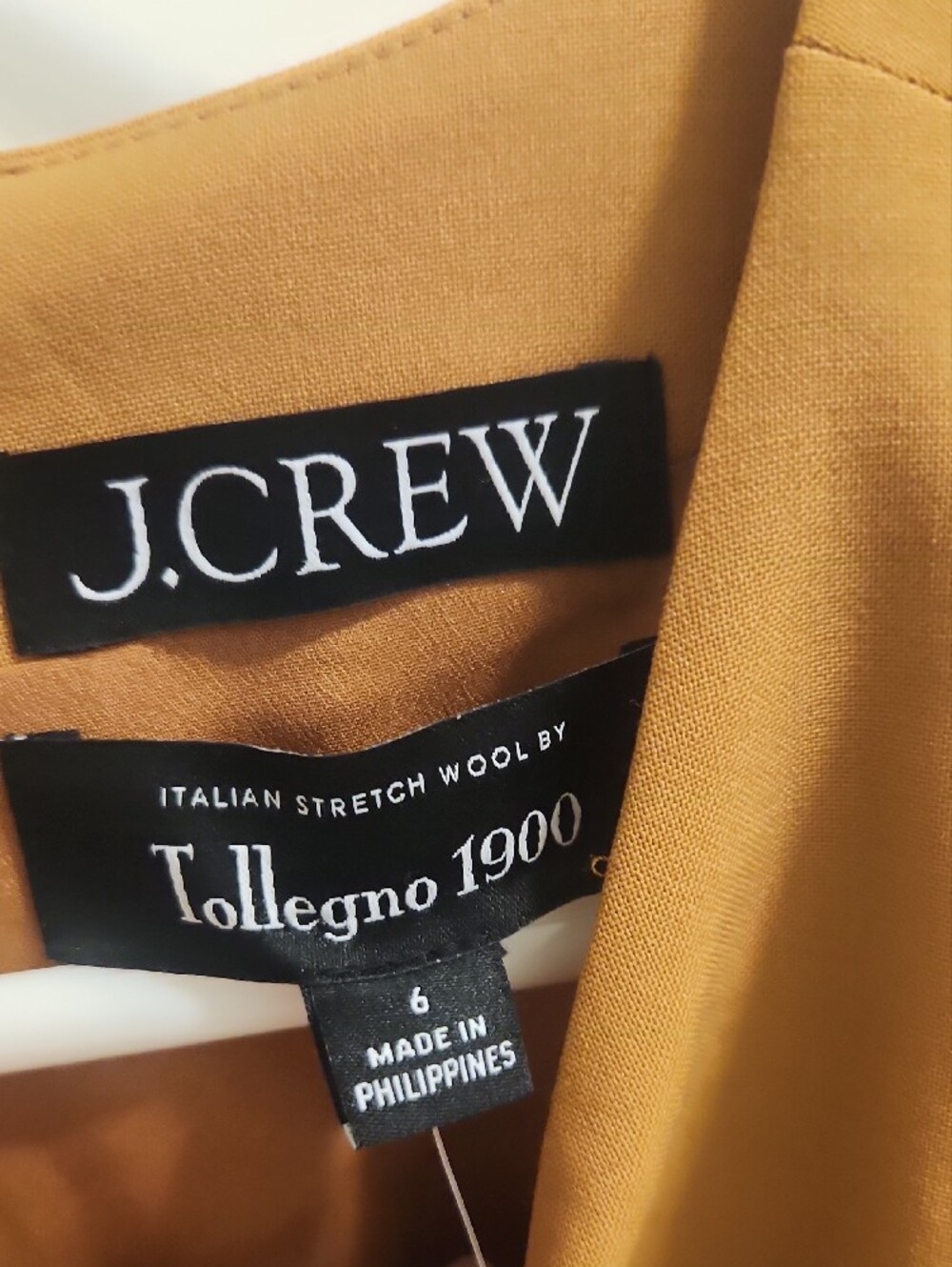 J. Crew Sleeveless Stretch Wool Mini Pleated Dress - Picture 3 of 4